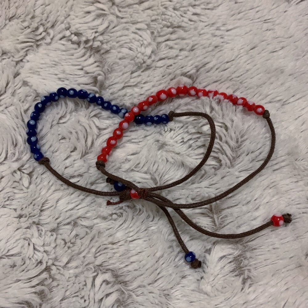 pair of bracelets